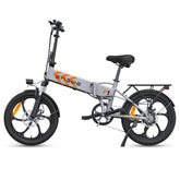 ENGWE P1 Electric Bike - 250W Motor 36V13AH Battery  20 Inch Wheels Mechanical Disc Brakes - Silver